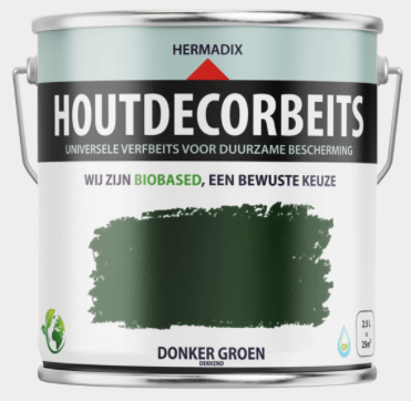 Houtdecor 623 Donker Groen dekkend 2500 ML