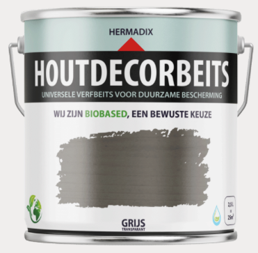 Houtdecor 660 Transparant Grijs 750 ML