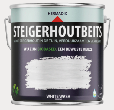 Steigerhout-beits White Wash 750 ML