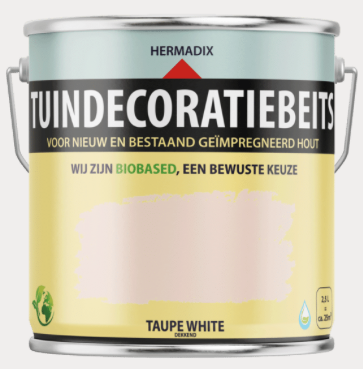 Tuindecoratie 717 Taupewhite dekkend 750 ML