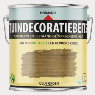 Tuindecoratie 763 Olijfgroen tranparant 750 ML