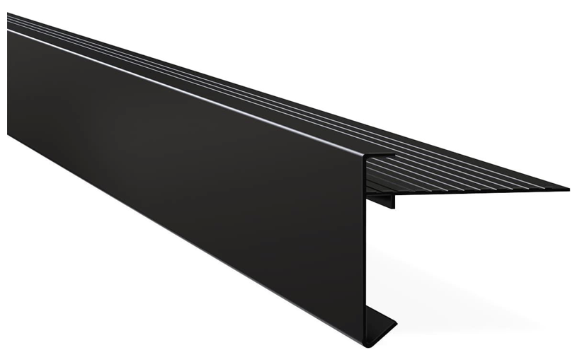 Daktrim 6.0 x 6.4 x 250 cm, RAL 9005