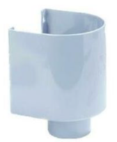 PVC vergaarbak, 80mm