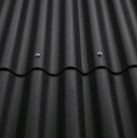 Golfplaat zwart 110 x 244 cm (werkend: 104.0 cm)