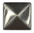 Piramide, 91x91mm, RVS