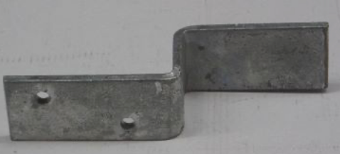 Balksteun - 173x50mm - dikte: 5mm - vuurverzinkt