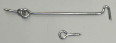 Windhaak - 200mm - galvanisch verzinkt