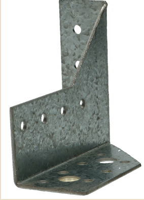 Balkdrager 2-delig 140 mm hoog (prijs per 2)