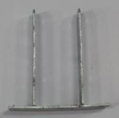 U-anker 91mm - UA-070 - afmetingen: 200x50x5mm, vuurverzinkt