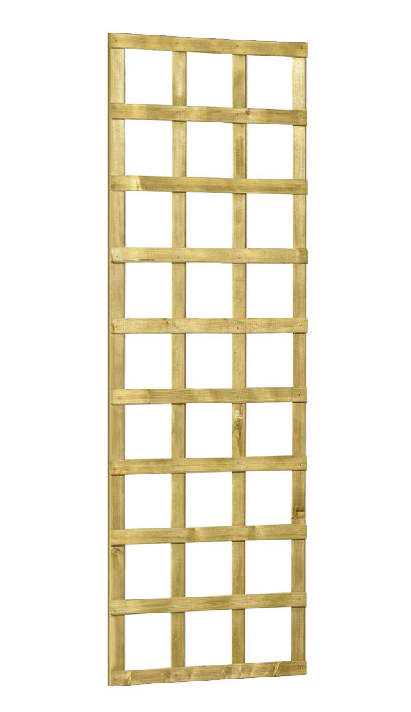 Grenen Trellis robuust 60 x 180 cm, groen geïmpregneerd.