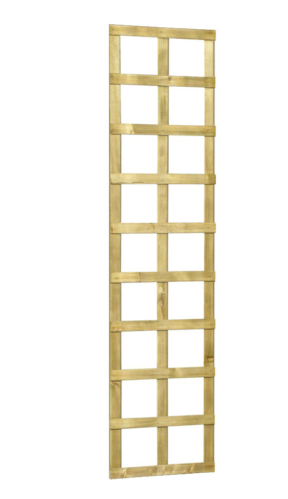 Grenen Trellis robuust 40 x 180 cm, groen geïmpregneerd.