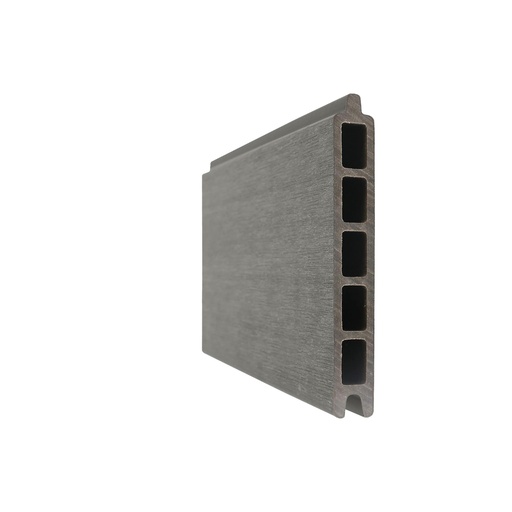 [1060238] NewTechWood co-extrusie composiet schermplank, 2,1 x 15 x 180 cm, Silver Gray.