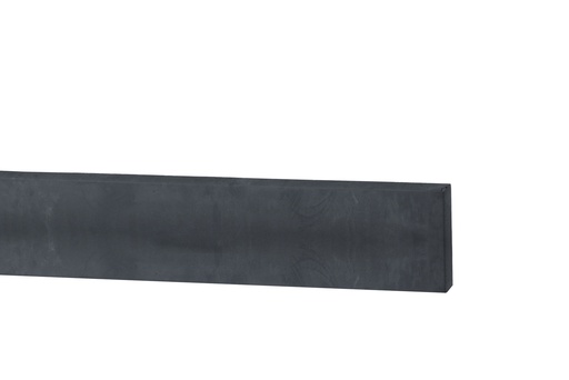 [W13218] Betonplaat glad 24 x 3,5 x 224 cm, antraciet ongecoat.