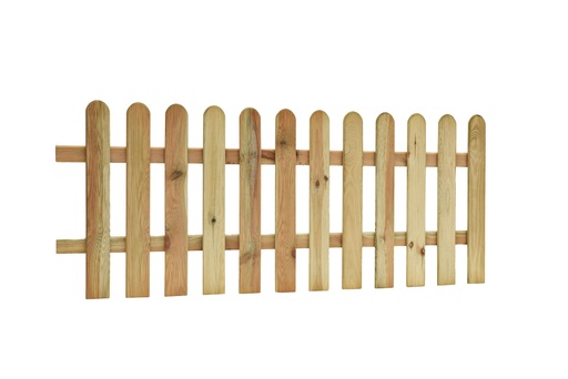 [W01003] Reliëf rechthek 190 x 100 cm, groen geïmpregneerd.