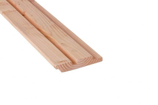 [1046252] Douglas geschaafd rhombusprofiel 2,7 x 14,5 x 500 cm, onbehandeld.