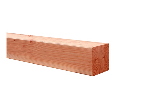 [1041090] Douglas geschaafde paal triple verlijmd 20 x 20 x 300 cm, onbehandeld.