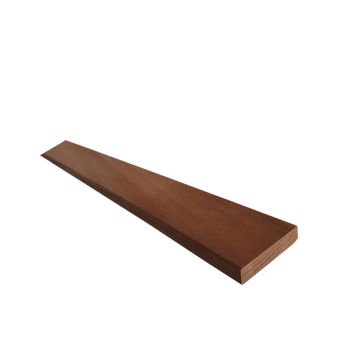 [1050414] Thermovision Ayous geschaafde plank 1,8 x 9 x 305 cm, thermisch gemodificeerd, pak a 4 stuks.