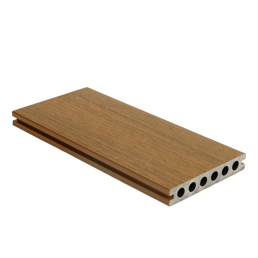 [1059146] NewTechWood HKC co-extrusie dekdeel houtstructuur 2,3 x 13,8 x 400 cm, Red Cedar.