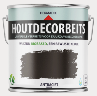 Houtdecor 630 Antraciet dekkend 2500ML