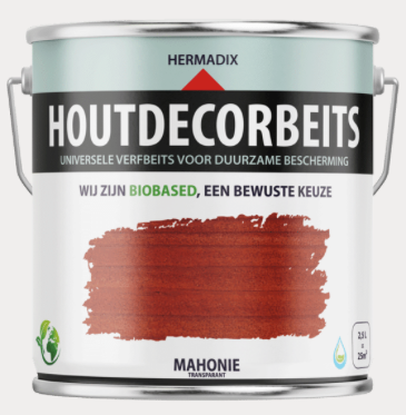 Houtdecor 654 Mahonie transparant 750 ML