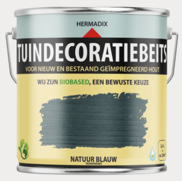 Tuindecoratie 764 Natuur Blauw transparant 750 ML