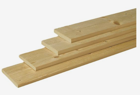 Zijlatten, 1.8 x ± 4.5 cm, N.E. geimpregneerd vuren, per 2 stuks