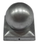 [AFD-009] Bol, 71x71mm, metaal verzinkt