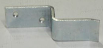 [DB-03] Deurboomsteun open - 175x45x6mm - Hoogte: 55mm - galvanisch verzinkt