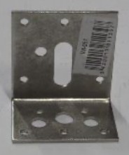 [WI-051] Hoekanker 60 x 40 x 60 mm, met sleuf (WI-051) RVS