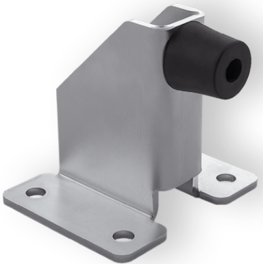 [SP-23] Schuifpoort: SP-23 eindstop wand- of grondbevestiging (zwaar)